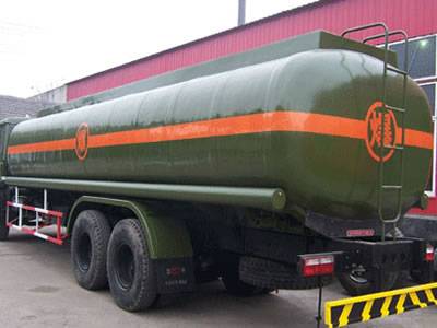This is a FRP transportation tank for explosive tendency medium.
